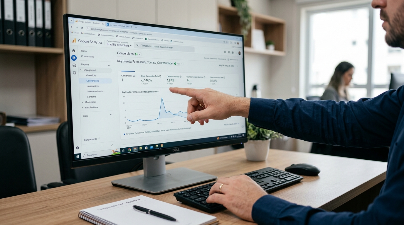 configurar google analytics contabilidade