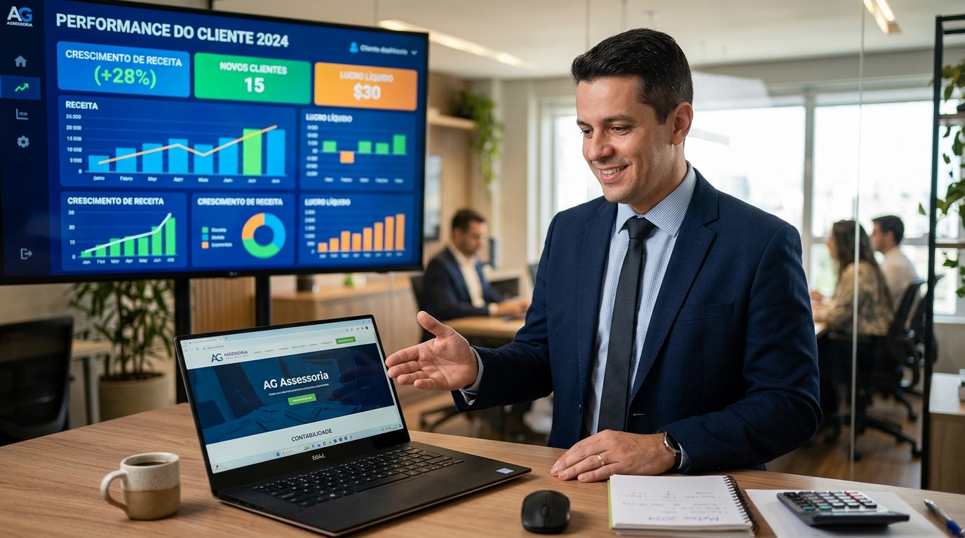construir resultados na contabilidade