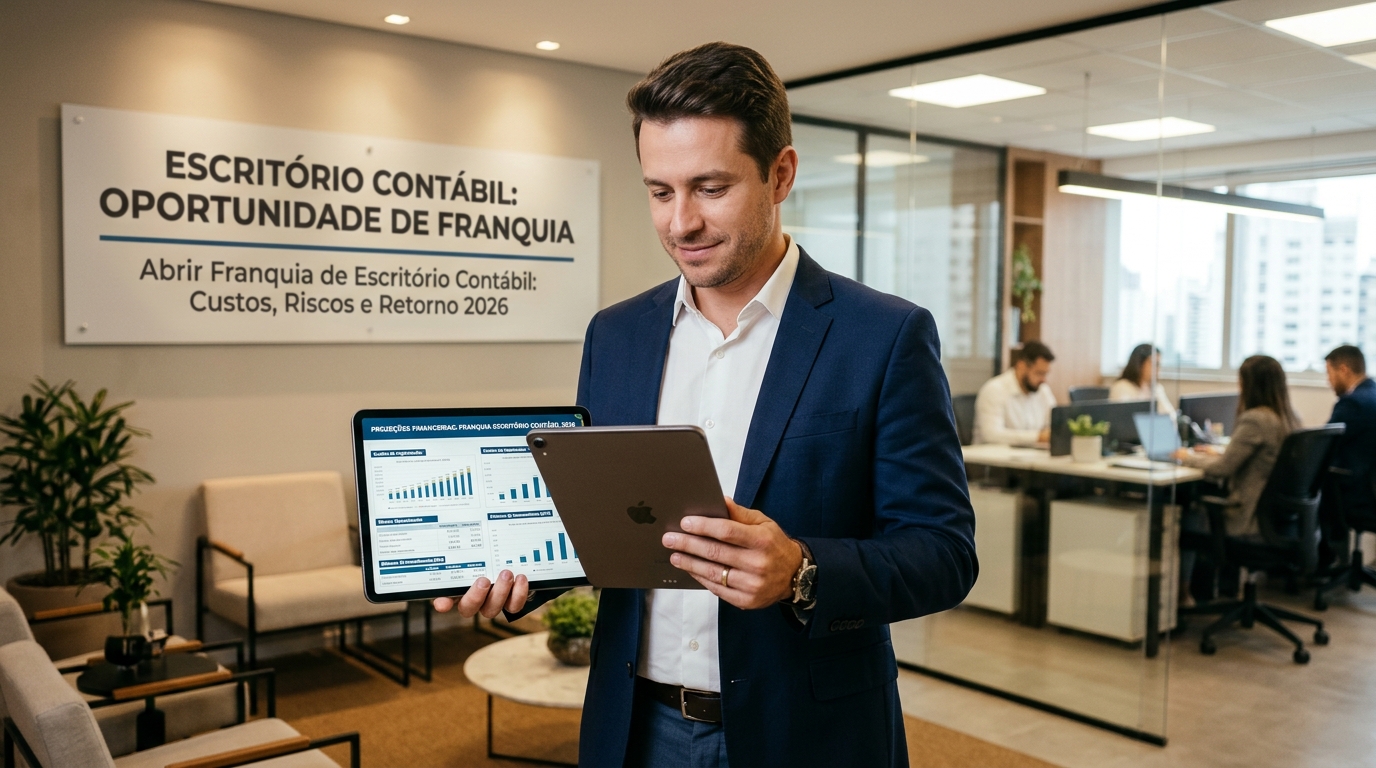 abrir franquia de escritorio contabil custos e riscos